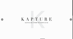 Desktop Screenshot of kapture.fr